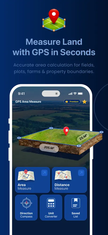 GPSArea - Measure land with GPS precision